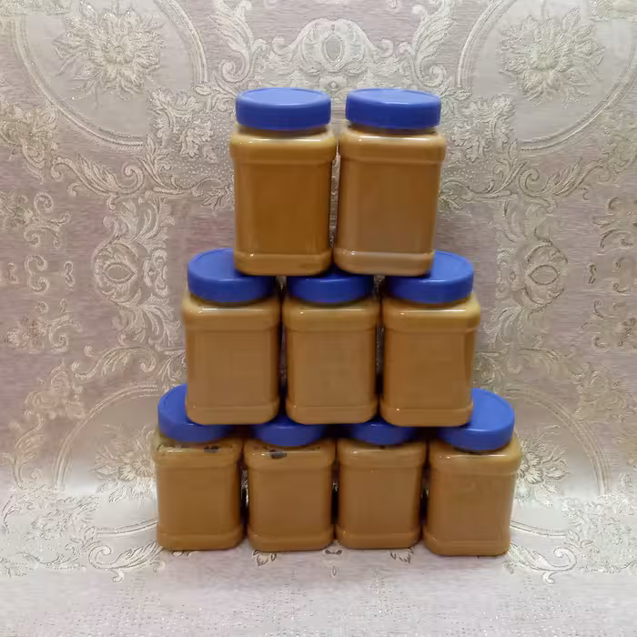 کره بادام زمینی در بسته بندیهای 500 گرمی