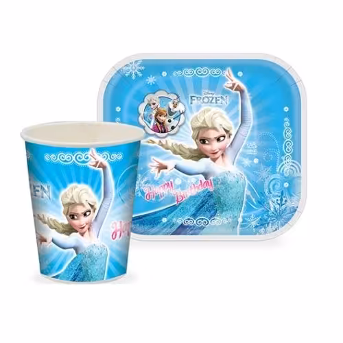 لیوان پیش دستی تم فروزن 12 عددی