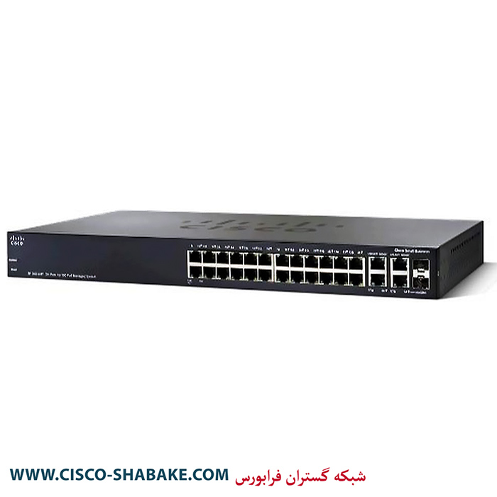 سوئیچ Small Business سیسکو مدل SF300-24P