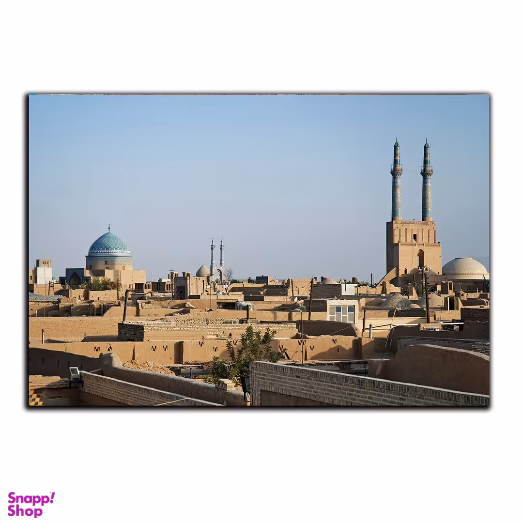 تابلو شاسی بکلیت طرح منظره شهر یزد مدل SH-s645