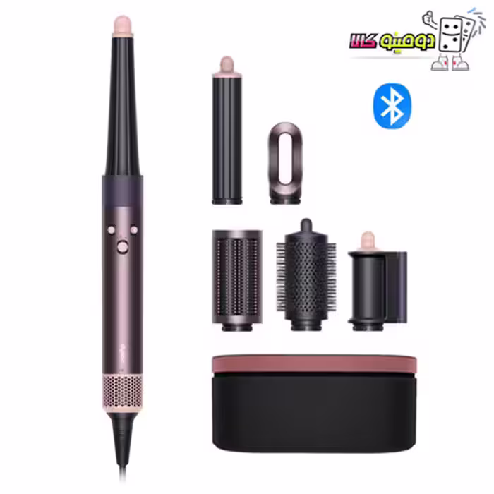 خرید ایررپ حالت دهنده مو دایسون مدل Airwrap Jasper Plum HS08 (بنفش/صورتی) - دومینو کالا
