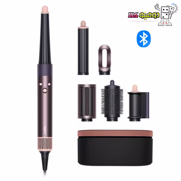 خرید ایررپ حالت دهنده مو دایسون مدل Airwrap Jasper Plum HS08 (بنفش/صورتی) - دومینو کالا