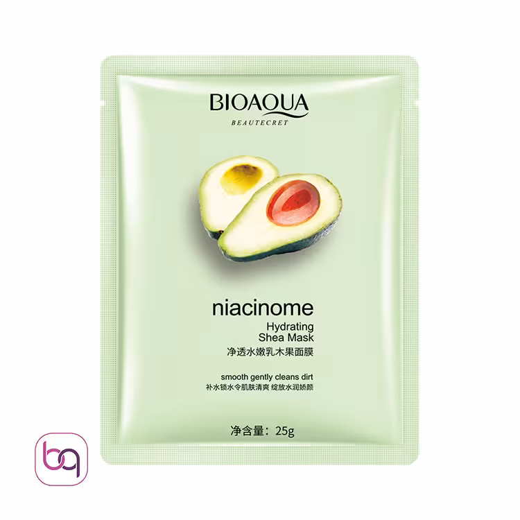 قیمت و خرید ماسک ورقه ای آووکادو بیوآکوا Bioaqua - بانه گالری