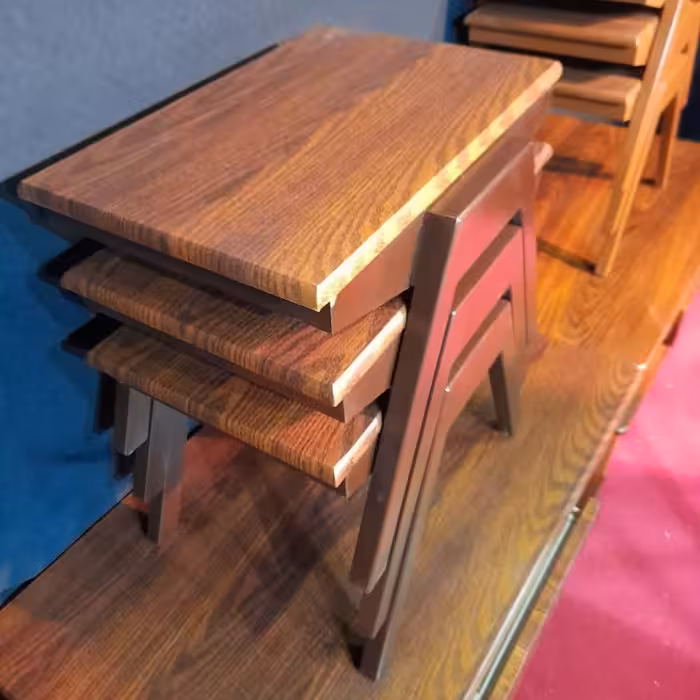 جلومبلی و عسلی روکش وکیوم زد خش  با یک میز و سه عسلی  کمجا مدل  k20 