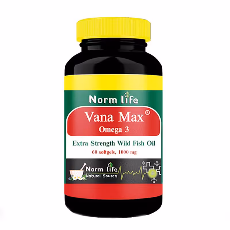 سافت ژل امگا 3 وانامکس نورم لایف | Norm Life Omega3 Vana Max | فارموکسین