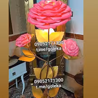 آموزش گل فومی بزرگ