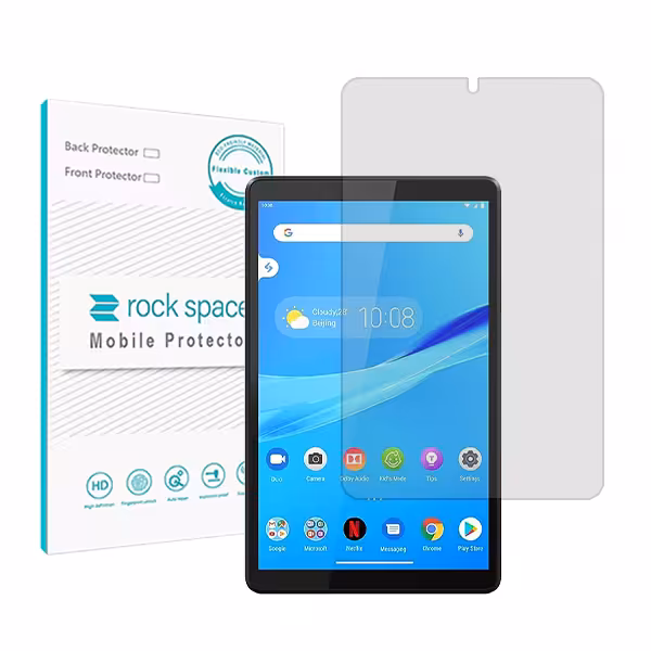 گلس تبلت لنوو Tab M8 (2nd Gen) مدل نانو هیدروژل شفاف برند راک اسپیس کد L