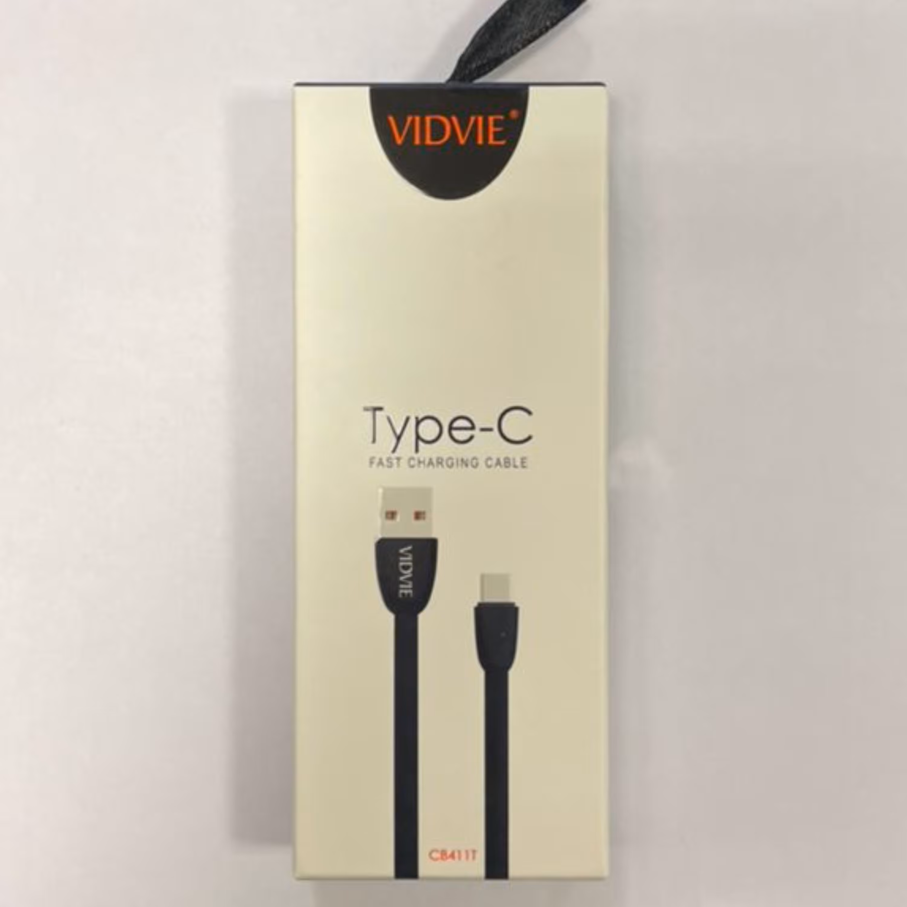 کابل شارژ Vidvie type c مدل CB411 T  مشکی