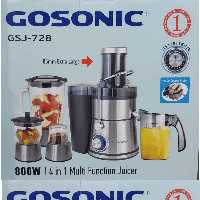 آبمیوه گیری 4 کاره گوسونیک  GSJ-728
