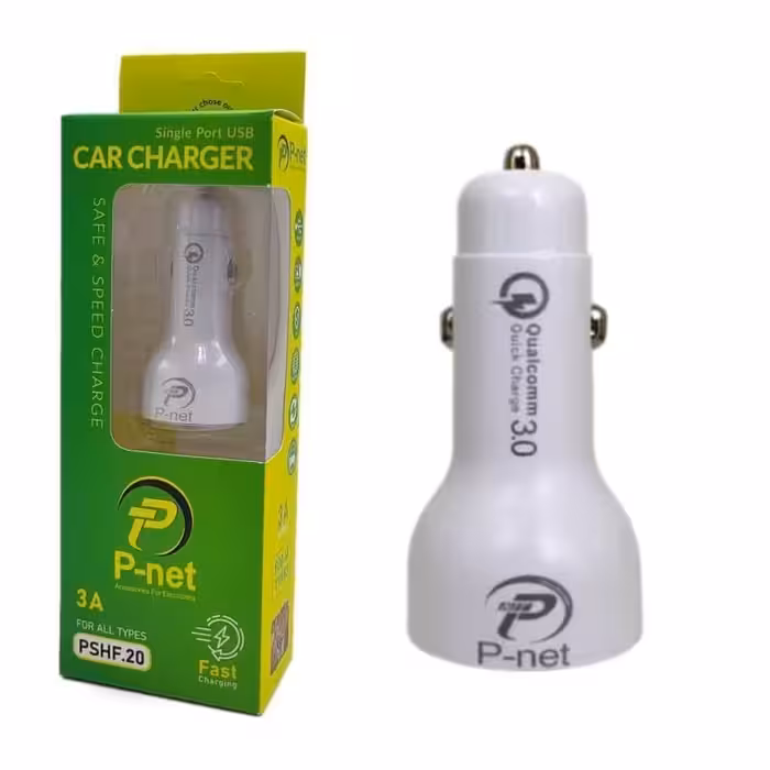 شارژر فندکی p-net فست شارژ