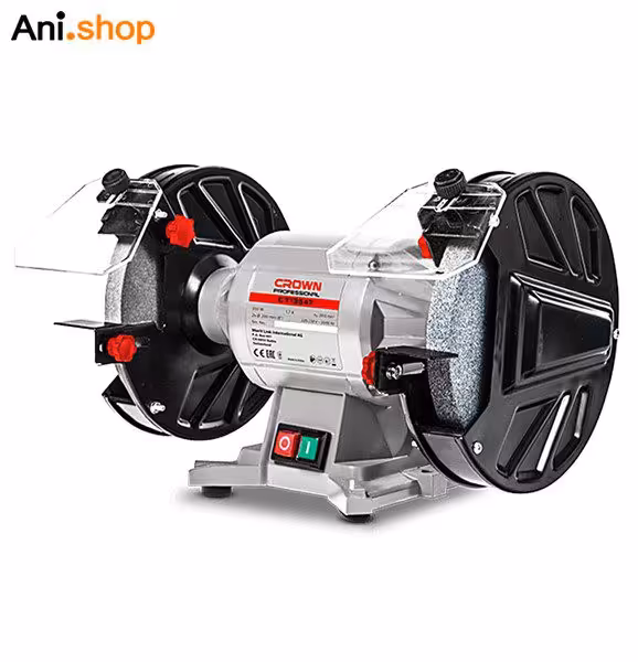 چرخ سمباده دو طرفه کرون 200 میلی متر 350وات کد CT13547