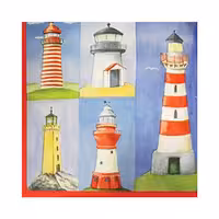 دستمال سفره کاغذی فانوس دریایی