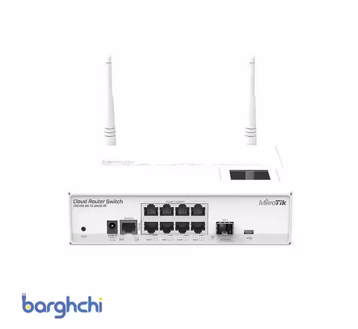 روتر بی سیم میکروتیک مدل CRS109-8G-1S-2HnD-IN