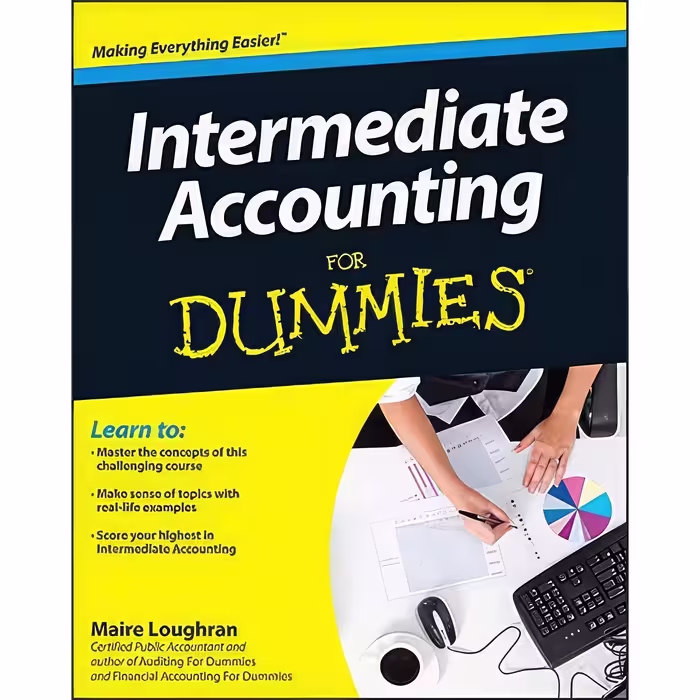 کتاب زبان اصلی Intermediate Accounting For Dummies اثر Maire Loughran