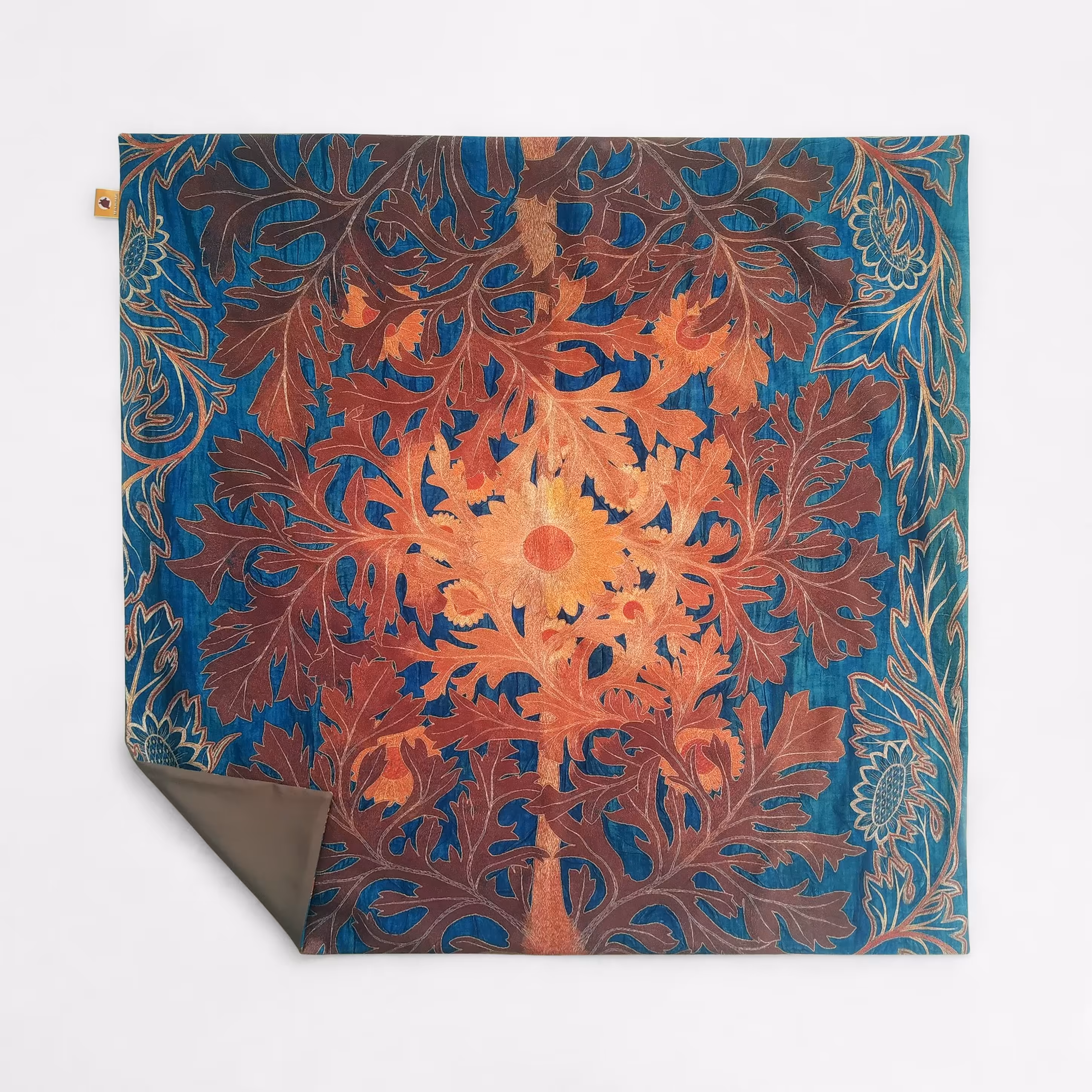 رومیزی مخمل آستردار  70× 70 سانت