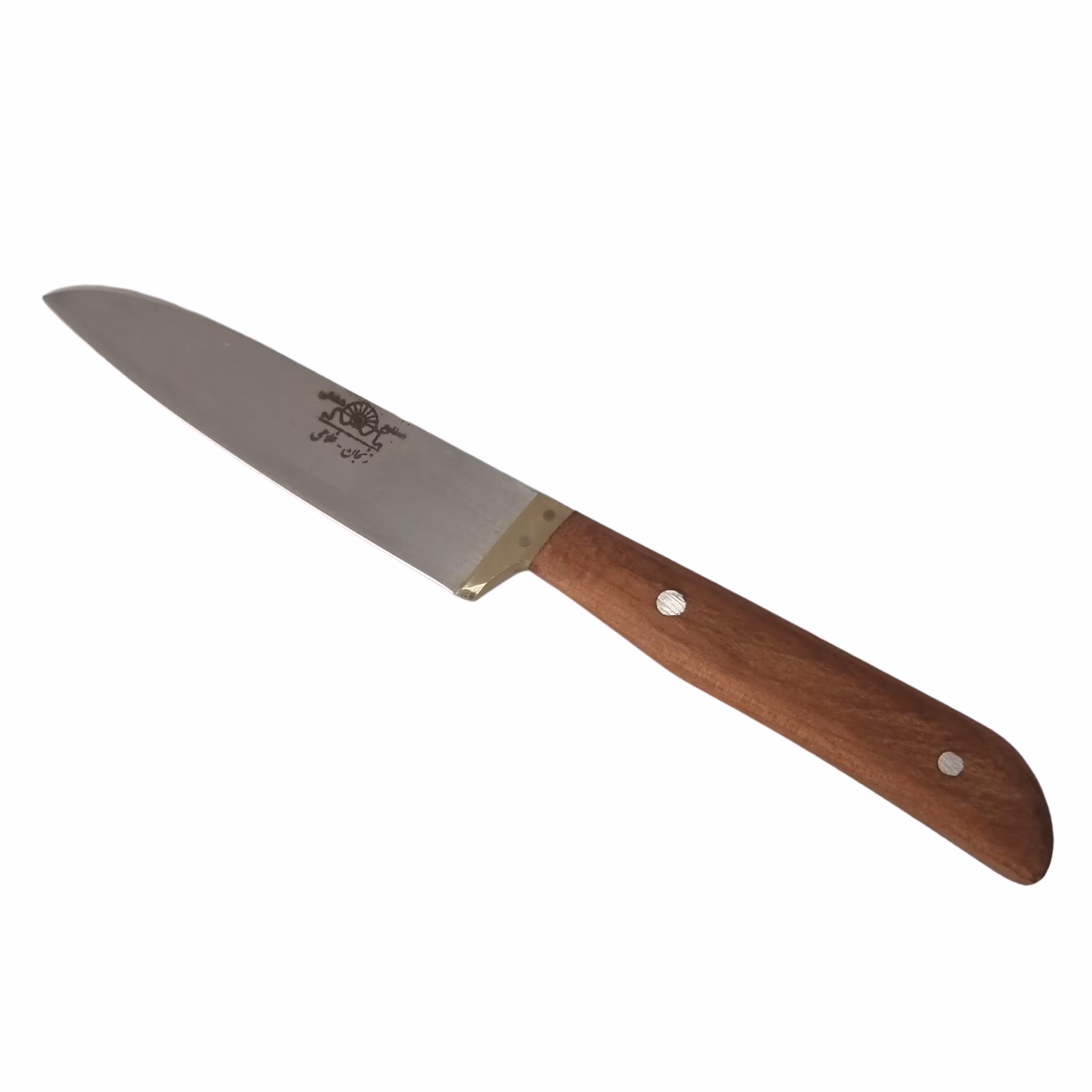 چاقوی آشپزخانه زنجان دسته چوبی ( سایز 1) 