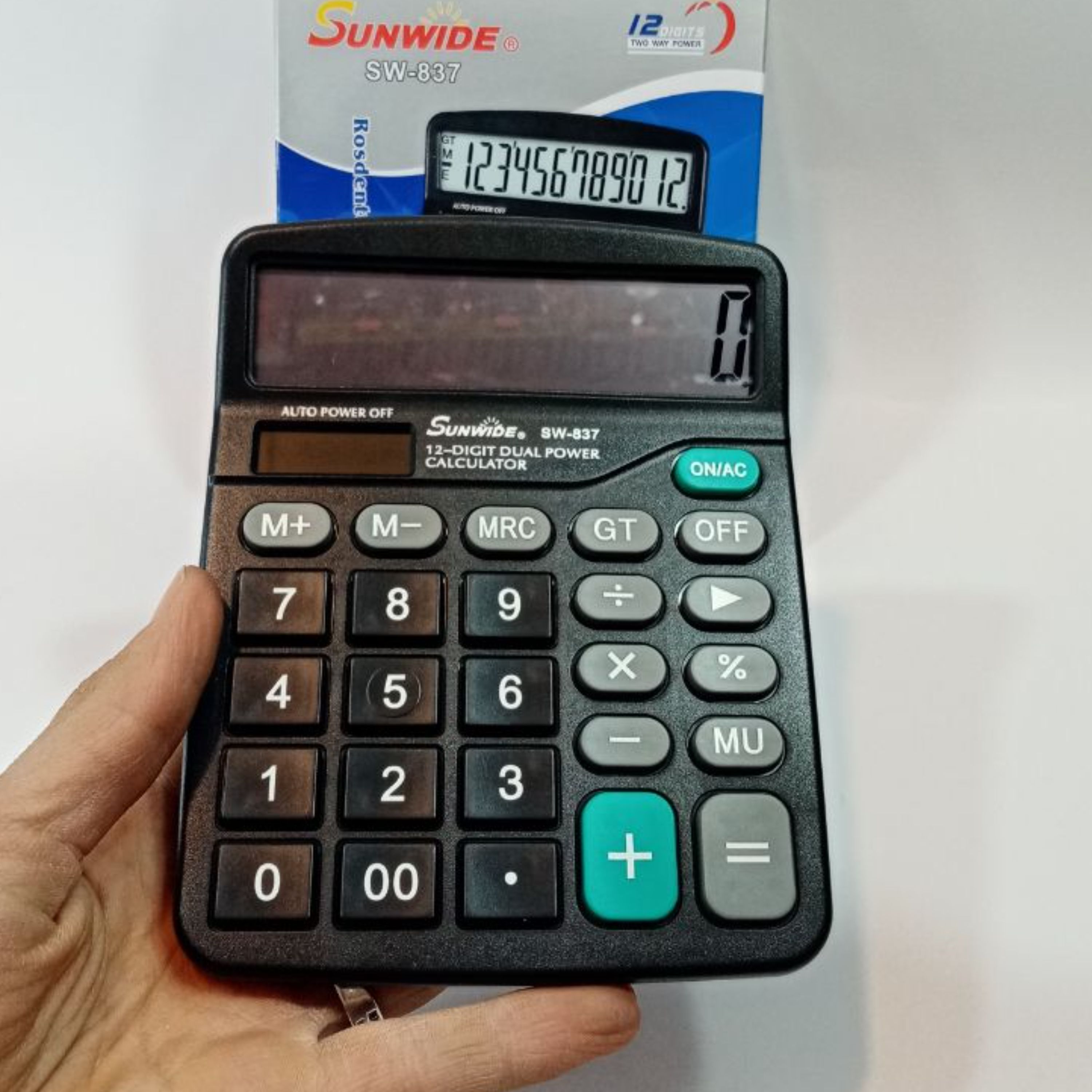 پخش ماشین حساب 145در 12 سانت