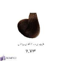 رنگ مو DF قهوه ای نسکافه ای روشن شماره 673