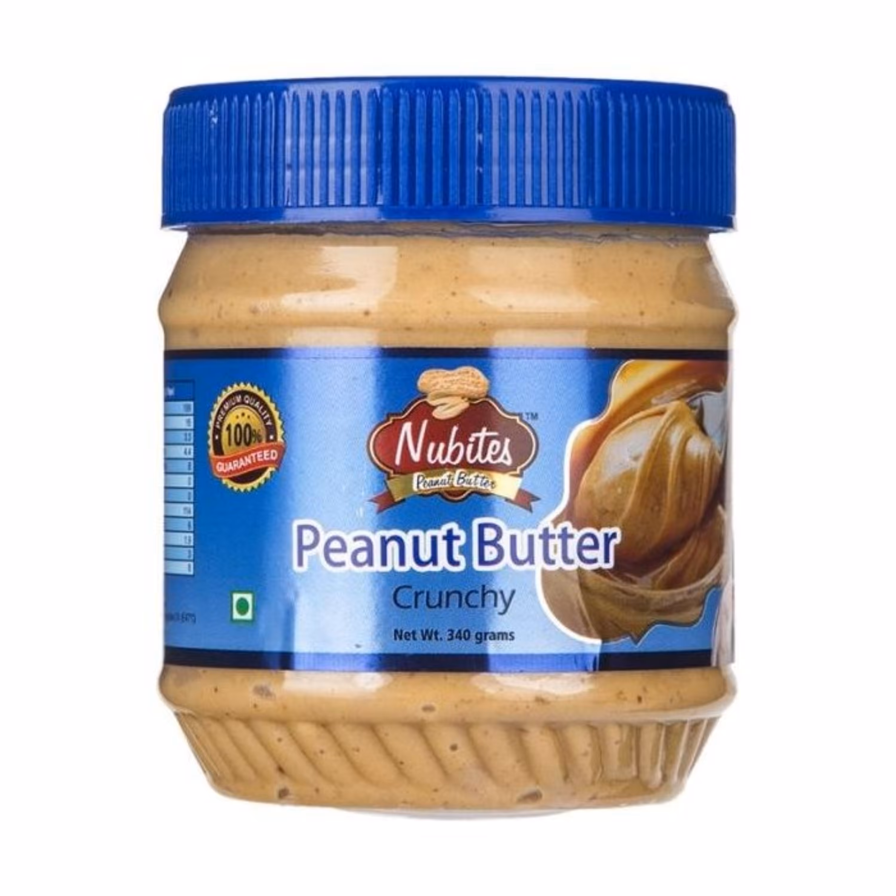 کره بادام زمینی کرانچی 340 گرمی نوبایتز  Nubites 
