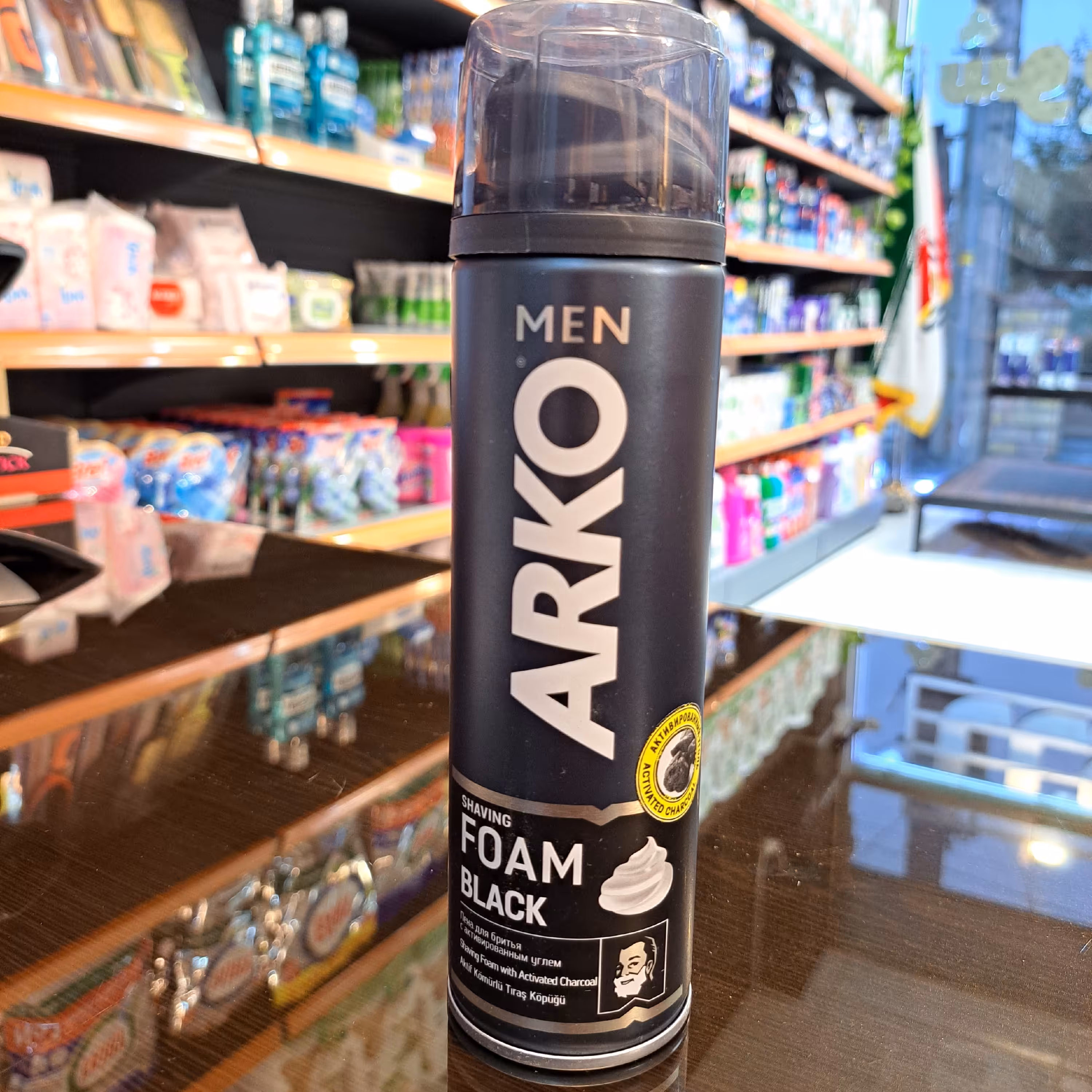 فوم اصلاح آرکو مدل Black حجم 200 میل

