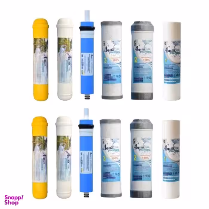 فیلتر دستگاه تصفیه آب آکوا پیورست مدل RO TS 1200 بسته 12 عددی