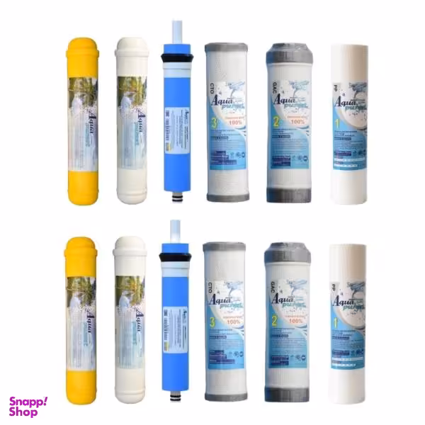 فیلتر دستگاه تصفیه آب آکوا پیورست مدل RO TS 1200 بسته 12 عددی