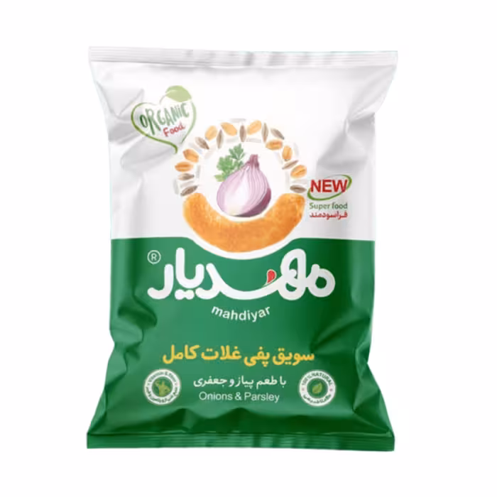 سویق پفی (پفک سویق) غلات پیازجعفری مهدیار  