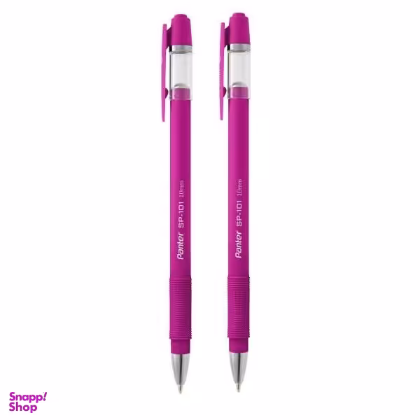 خودکار1.0 پنتر (Panter) مدل SP-101 بسته 2 عددی رنگ صورتی