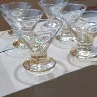 بستنی خوری مانیستا گلدار طرحدار ساخت ایران  6تایی طرح جدید شرکت