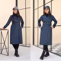 بارونی کلاسیک الکس ضدآب دخترانه و‌ زنانه