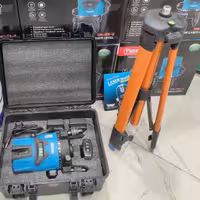 تراز لیزری ماکوتا استوانه ای 
مدل TMSG5 
باطری 8 ولت 
لتیومی 
مجهز به باطری یدک 
دارای ریموت کنترل نور 