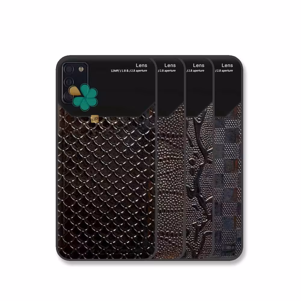 قاب پشت گلس چرمی گوشی سامسونگ Samsung A03s مدل مونت بلنک