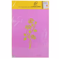 شابلون استنسیل 30*40 طرح گل کد G125 مجد
