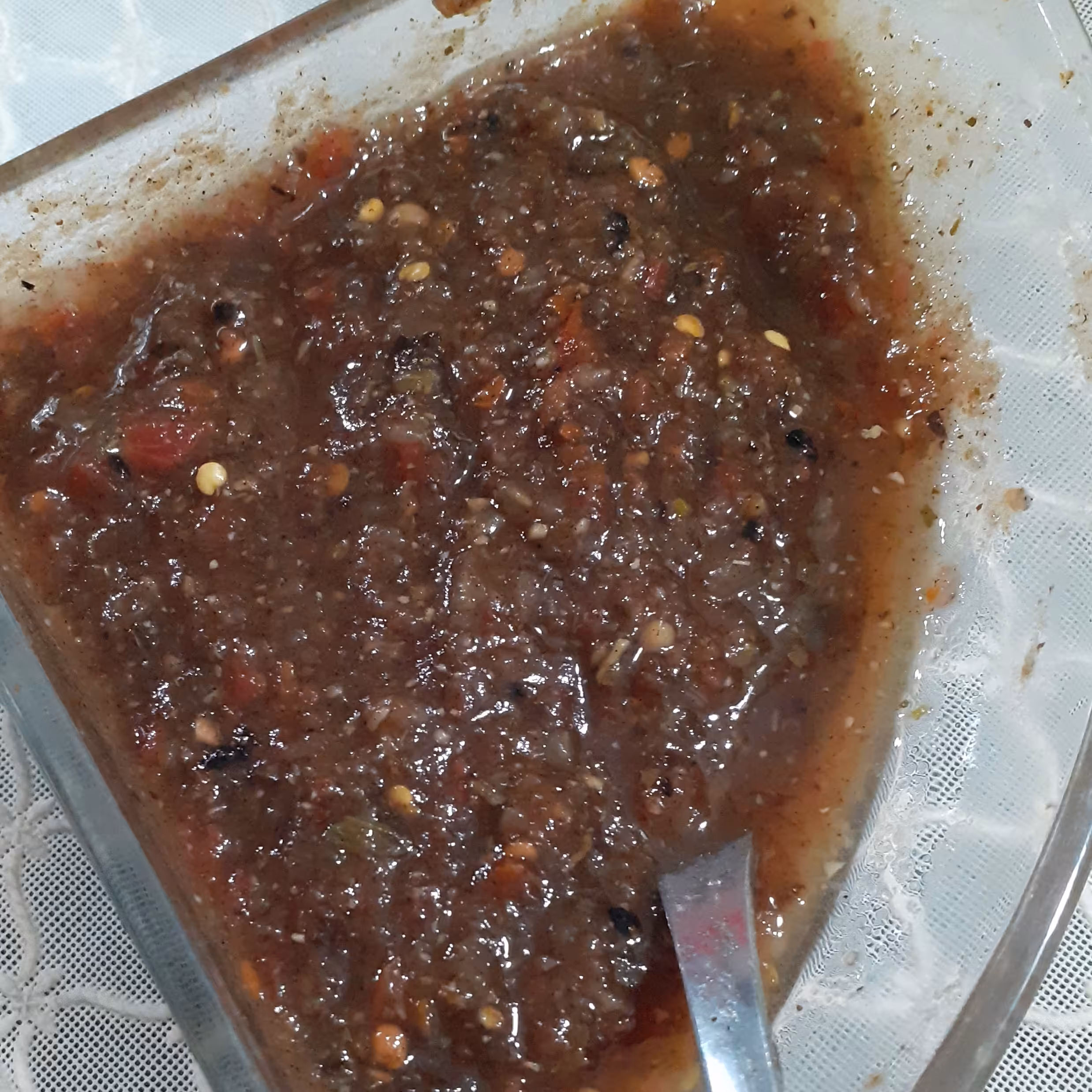 ترشی لیته بادمجان گوجه 