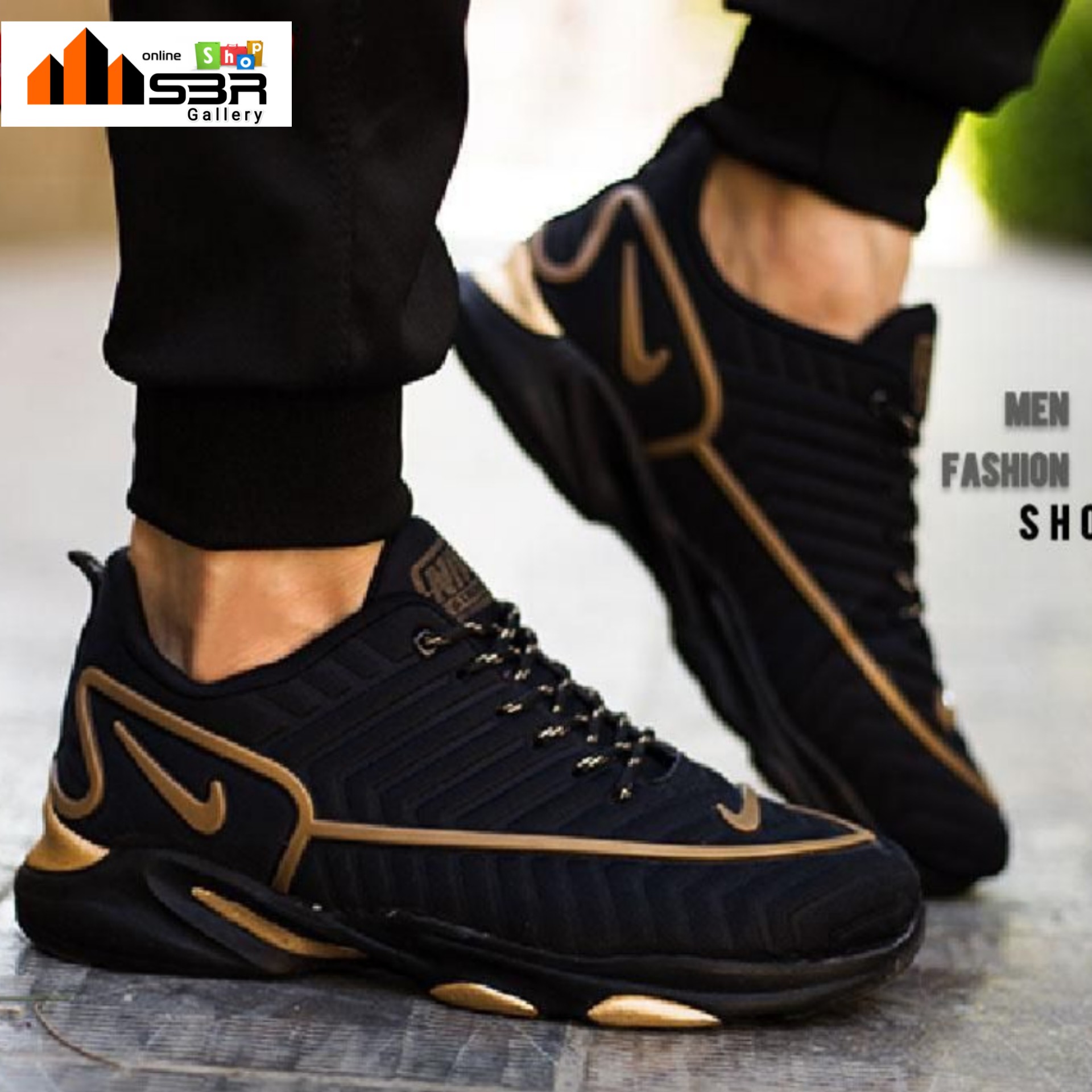 کفش مردانه طلایی Nike