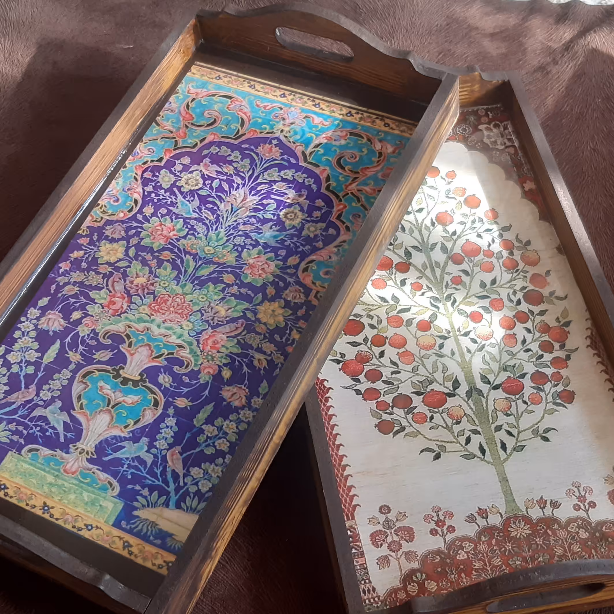 سینی مستطیل دلبر