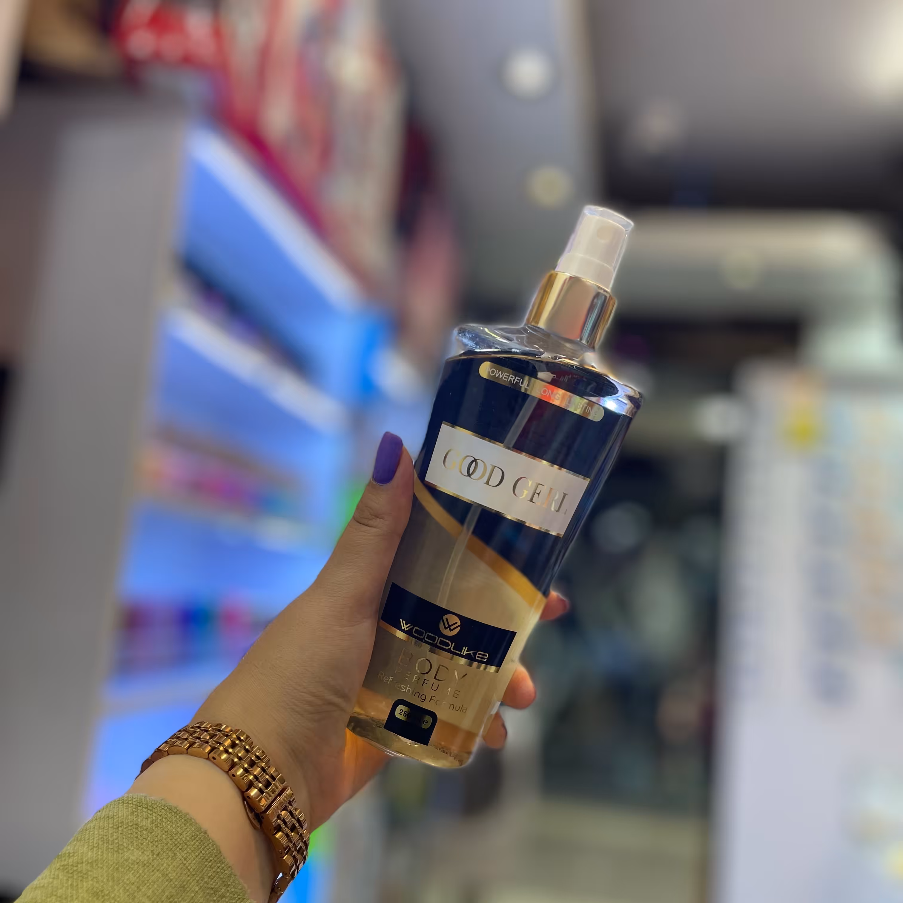 بادی اسپلش زنانه گودگرل مشکی برند وودلایک 250 میل