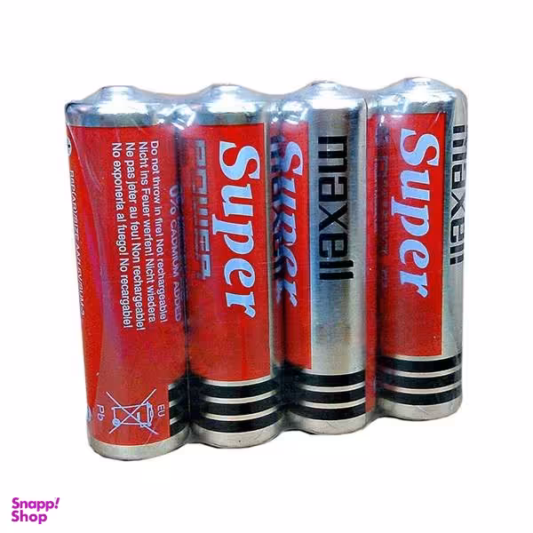 باتری قلمی مکسل مدل Super Power Ace بسته 4 عددی