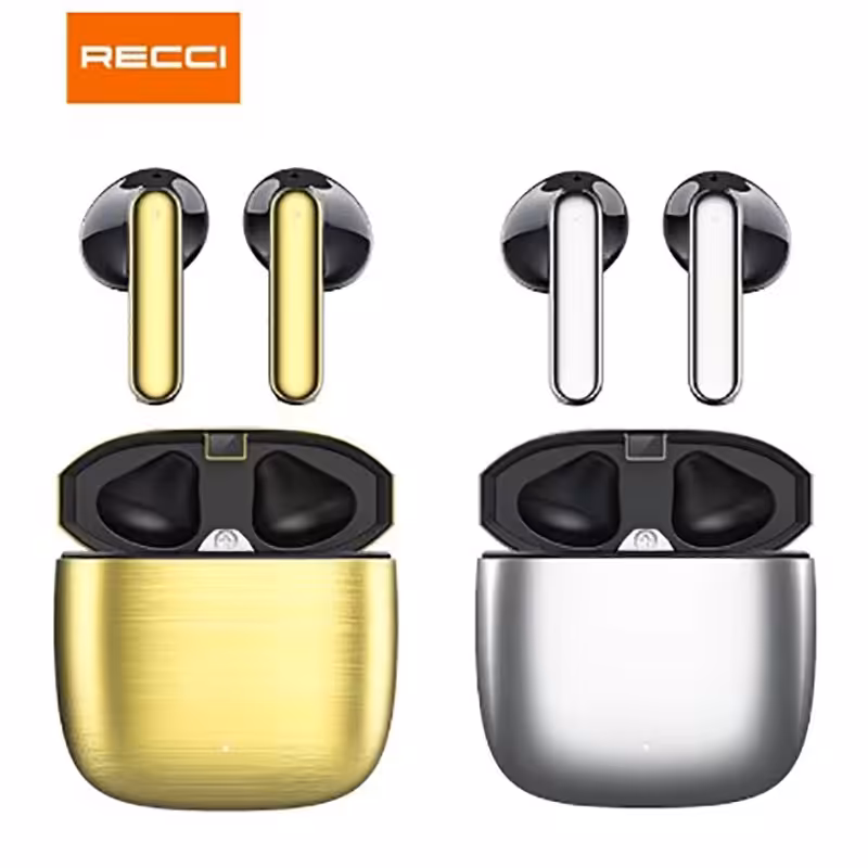 هندزفری بی سیم رسی مدل REP-W42 رنگ طلایی و نقره ای