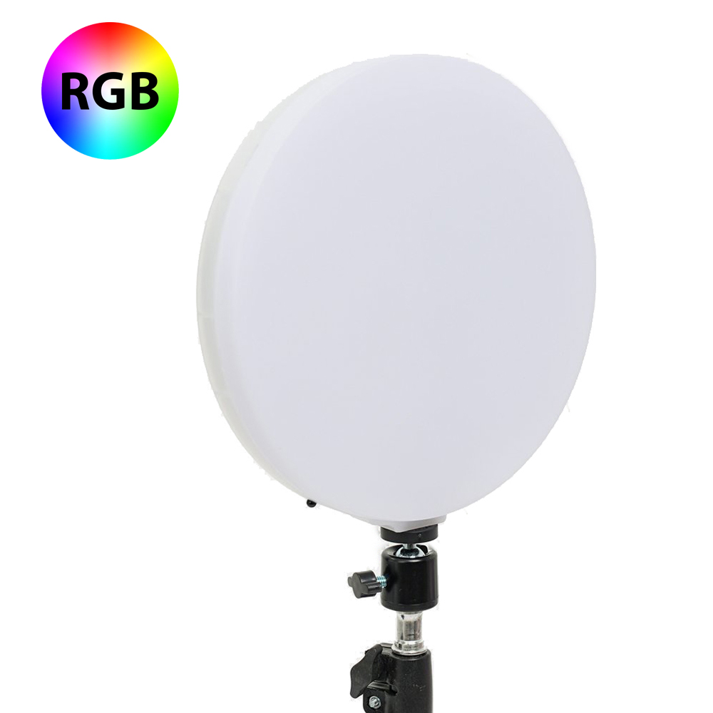 پنل LED RGB دایرهای مدل CS-2600 (به همراه پایه)