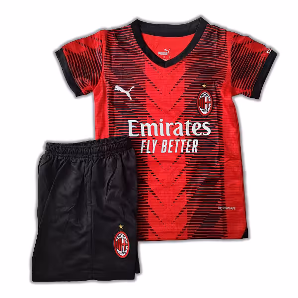 پیراهن و شورت بچه گانه اول آث میلان  2023/2024