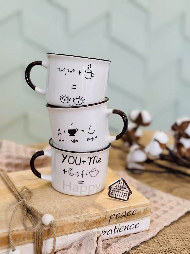 مینی ماگ طرح دار کد001198