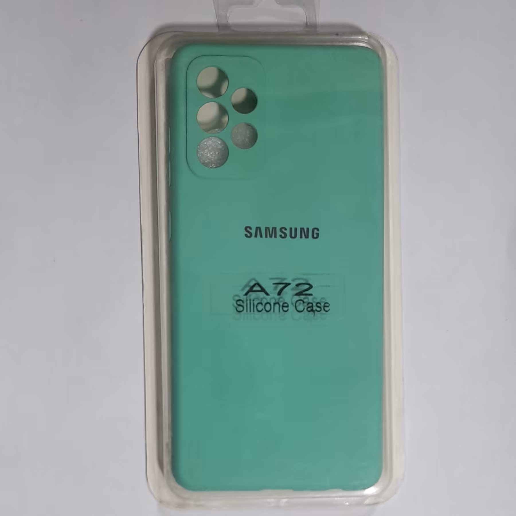 قاب   A72  سامسونگ سیلیکونی  سبز