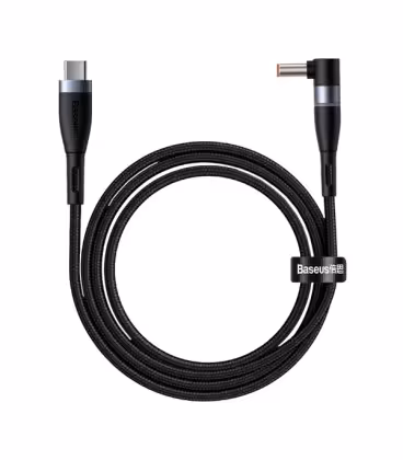 کابل مگنتی لپ تاپ لنوو باسئوس مدل Zinc Lenovo Type C to DC CATXC-X01 طول 2 متر