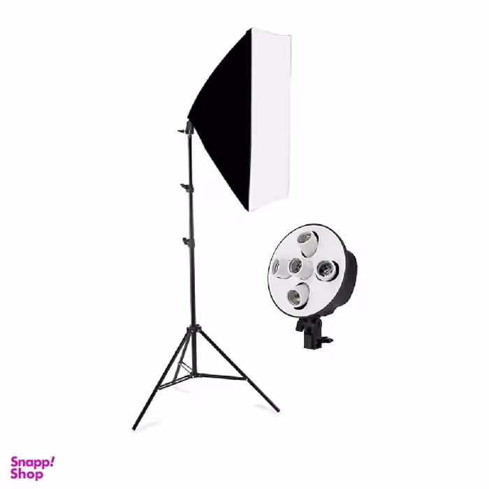 سافت باکس مدل 5 لامپ سایز 70 در 50 سانتی متر