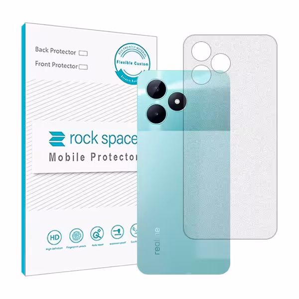 گلس محافظ پشت گوشی سامسونگ C51 مدل نانو هیدروژل مات برند راک اسپیس کد S