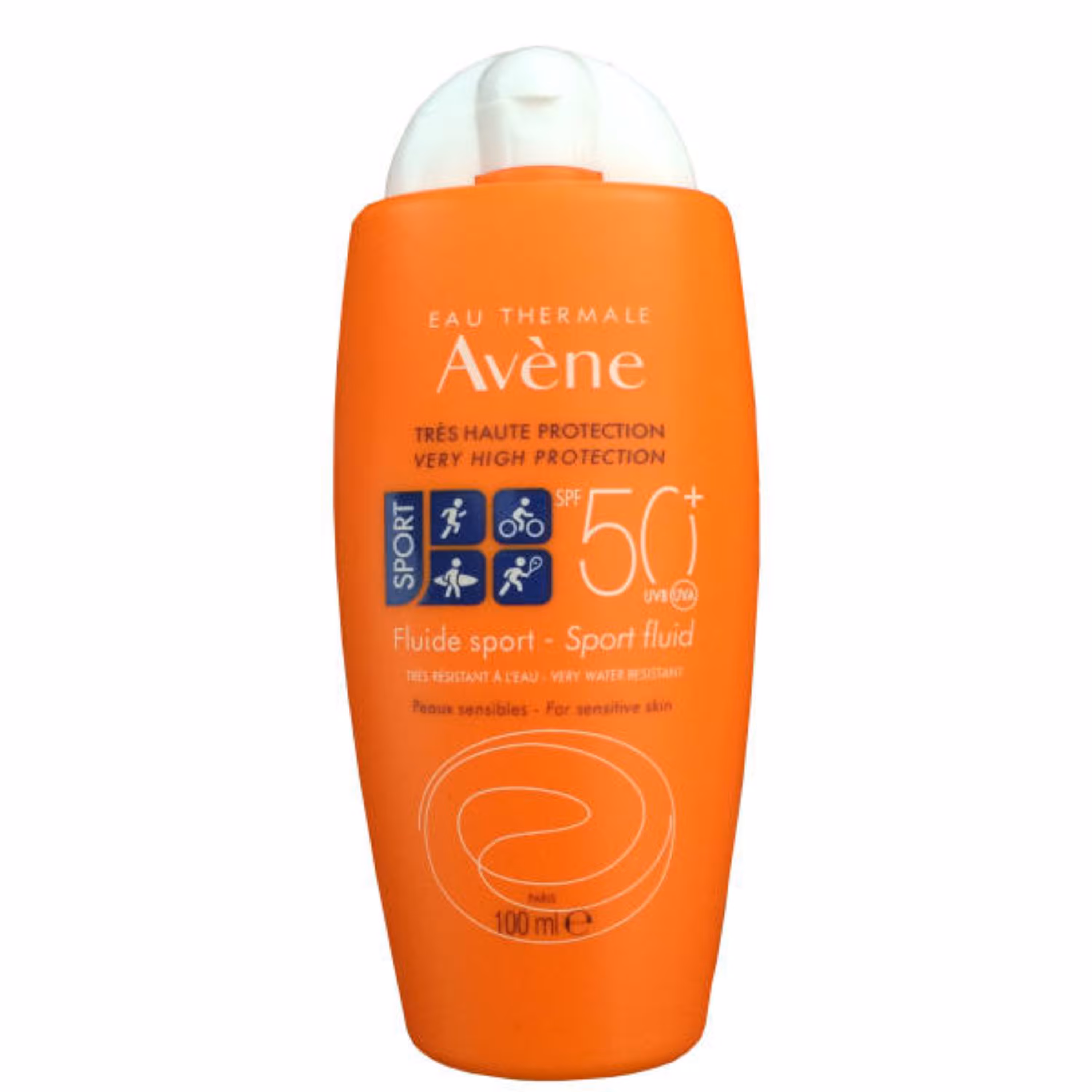 کرم ضد آفتاب اون بدون رنگ مدل فلوئید اسپورت اورجینال حجم 100 میلی لیتر