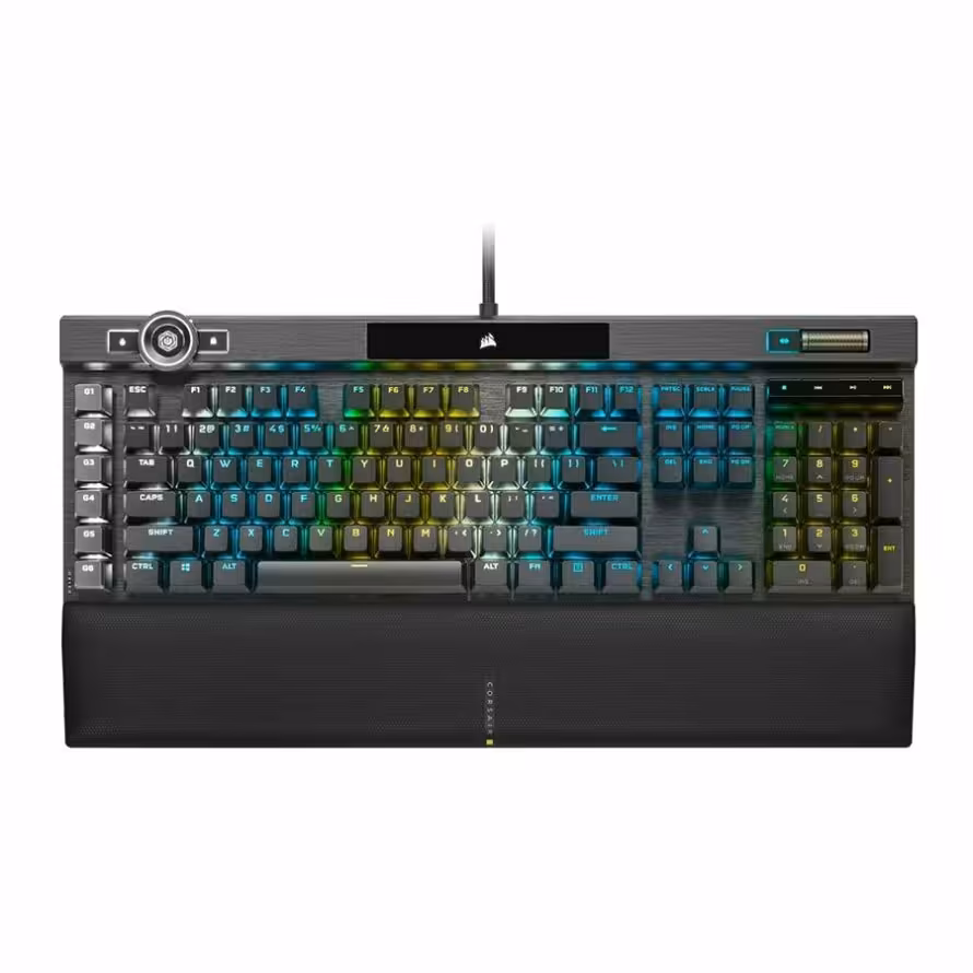 کیبورد گیمینگ کورسیر K100 RGB CHERRY MX Speed