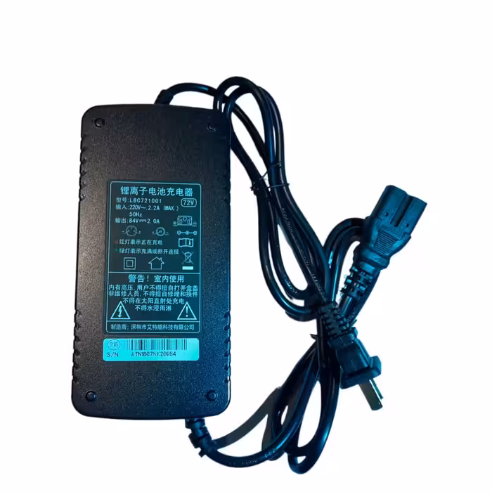 شارژر موتور برقی  84 ولت 2 آمپر