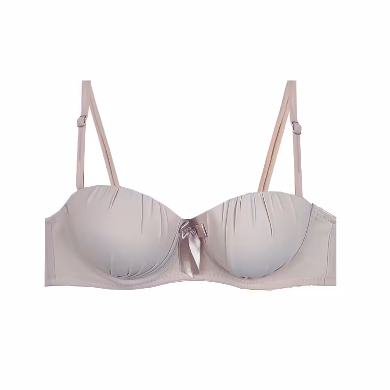 سوتین اسفنجی مدل دکلته جکدار دارای فنر کد 160108